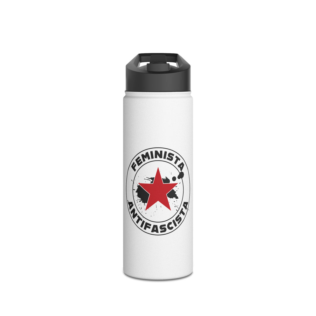 Feminista Antifascista - Stainless Steel Water Bottle - Standard Lid