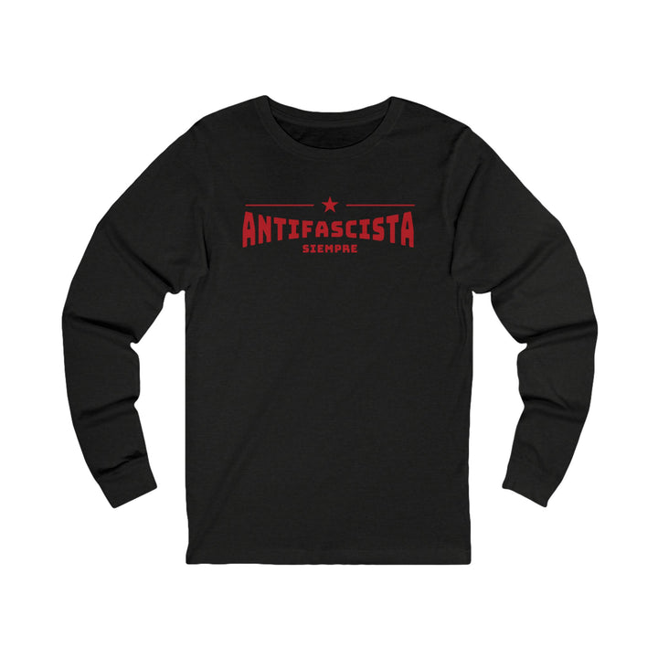 Siempre Antifascista Red Star – Unisex Long Sleeve Shirt