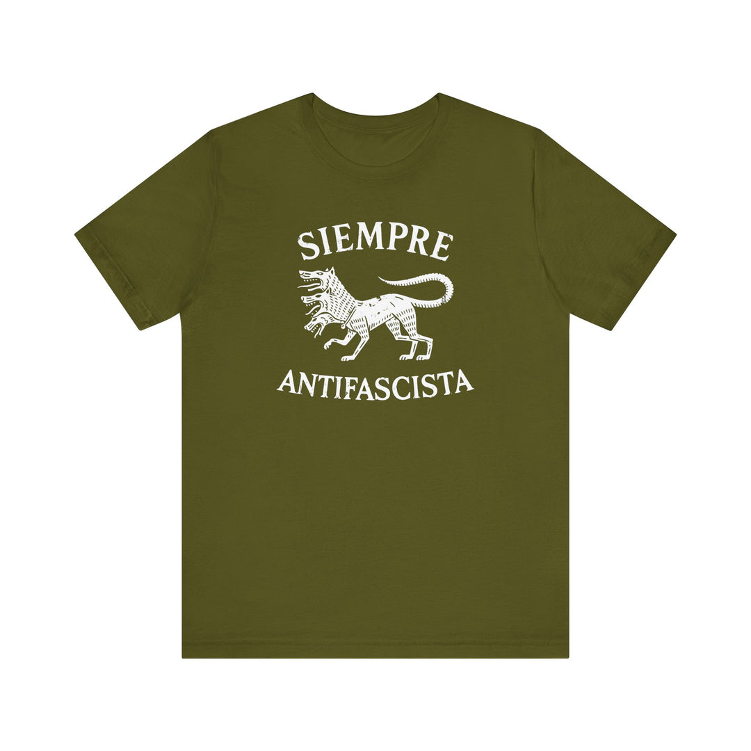 Antifascista Siempre Anti-Fascist Mythology Graphic – Unisex T-Shirt