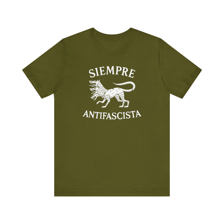 Antifascista Siempre Anti-Fascist Mythology Graphic – Unisex T-Shirt