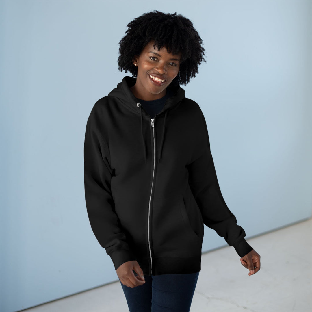 F*ck ICE Cursive Graphic – Unisex Zip Hoodie