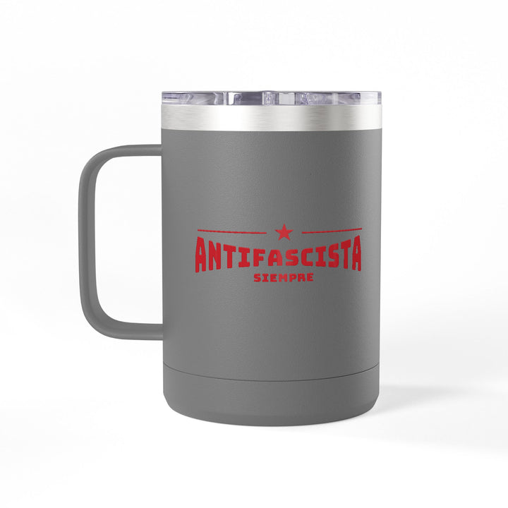 Antifascista Siempre Graphic – Coffee Mug Tumbler, 15oz