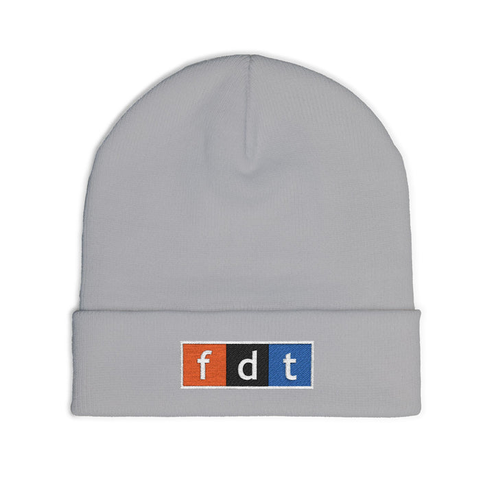 FDT NPR Style – Embroidered Knit Beanie