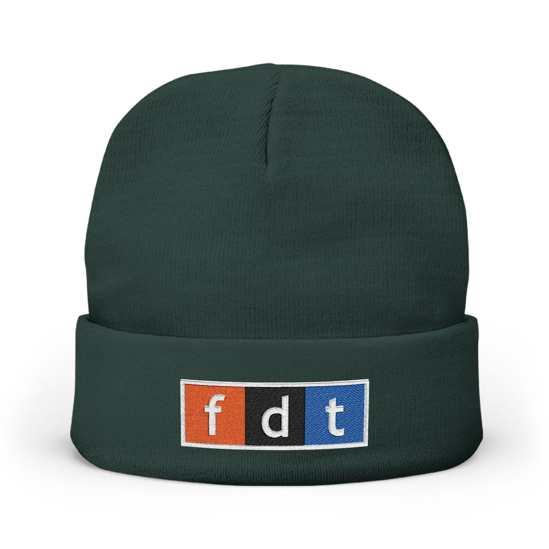 FDT NPR Style – Embroidered Knit Beanie
