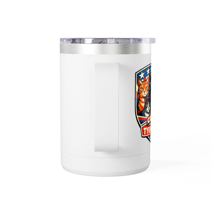 Cats Against Tyranny - 15oz Stainless Steel Travel Mug