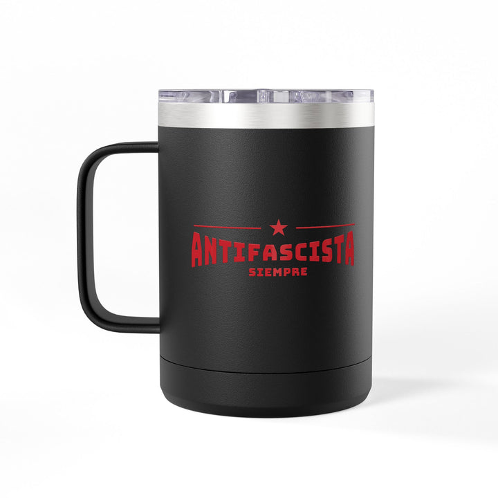 Antifascista Siempre Graphic – Coffee Mug Tumbler, 15oz