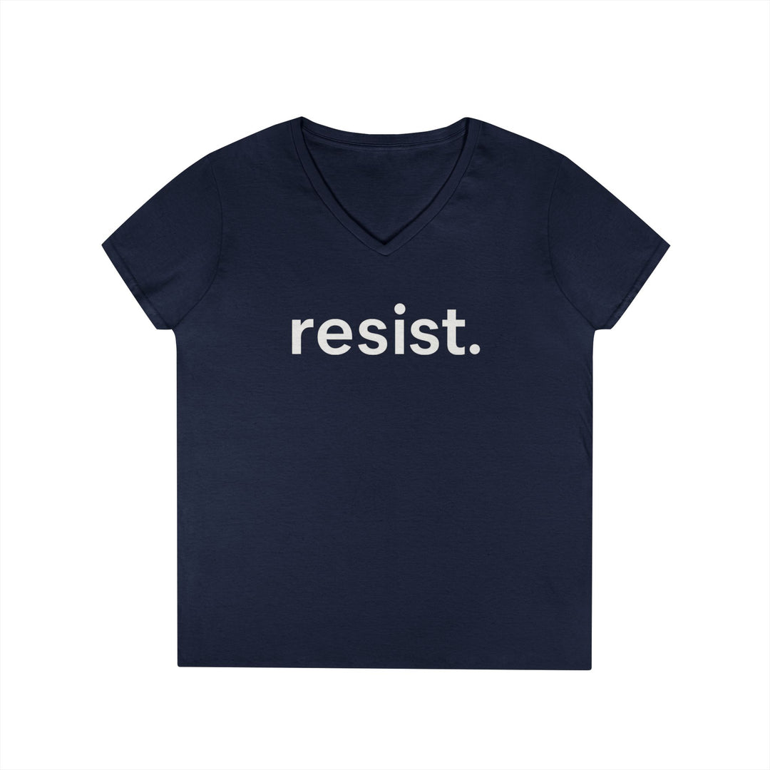 Resist. – Women’s V-Neck T-Shirt