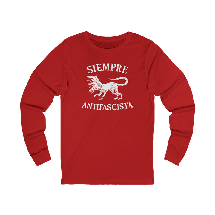 Siempre Antifascista Graphic – Unisex Long Sleeve Shirt