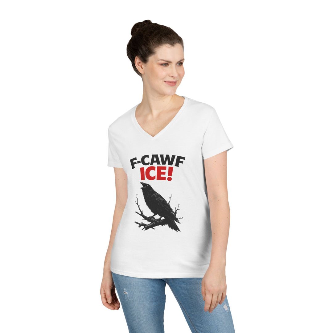 The Only Orange Monarch I Want - Original Graphic – Women's V-Neck T-Shirt