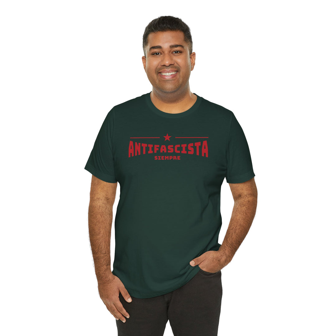 Siempre Antifascista Red Star – Unisex T-Shirt