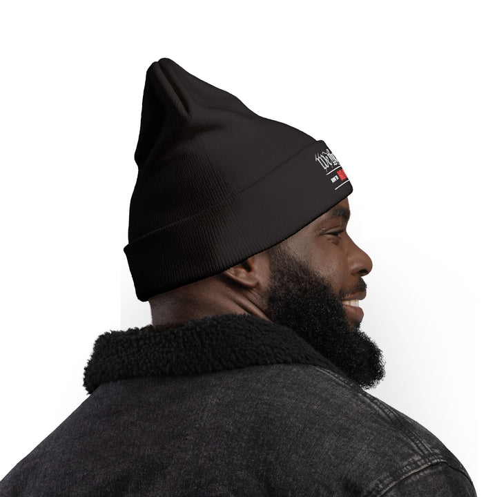 We The People Bow To No Kings – Embroidered Knit Beanie