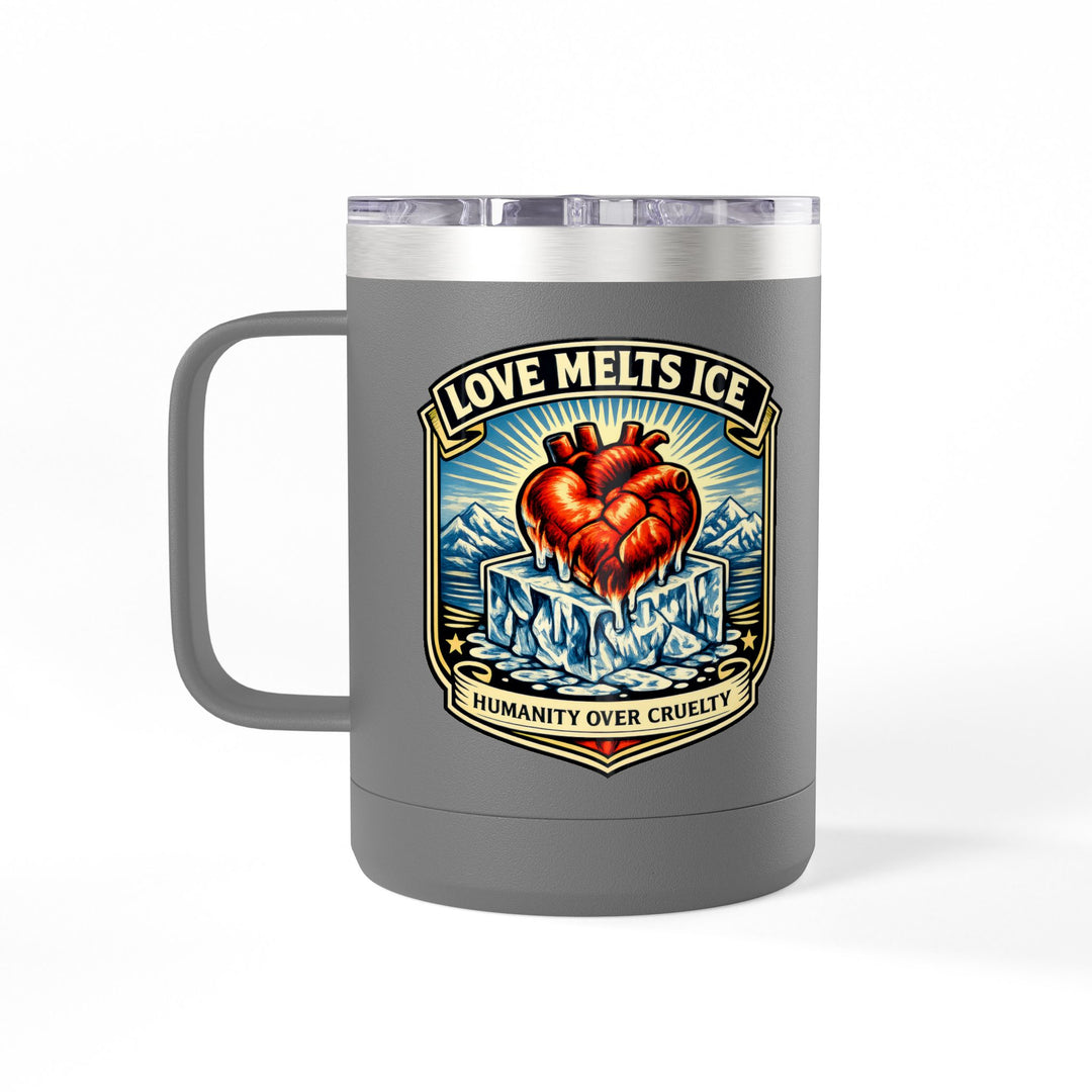 Love Melts ICE – Stainless Steel Travel Mug 15oz