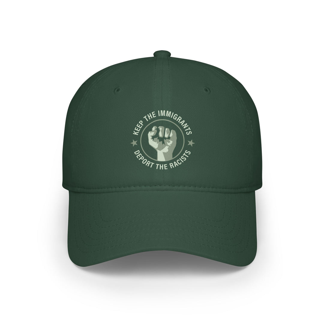 Keep The Immigrants, Deport The Racists Classic Graphic – Cotton Baseball Cap