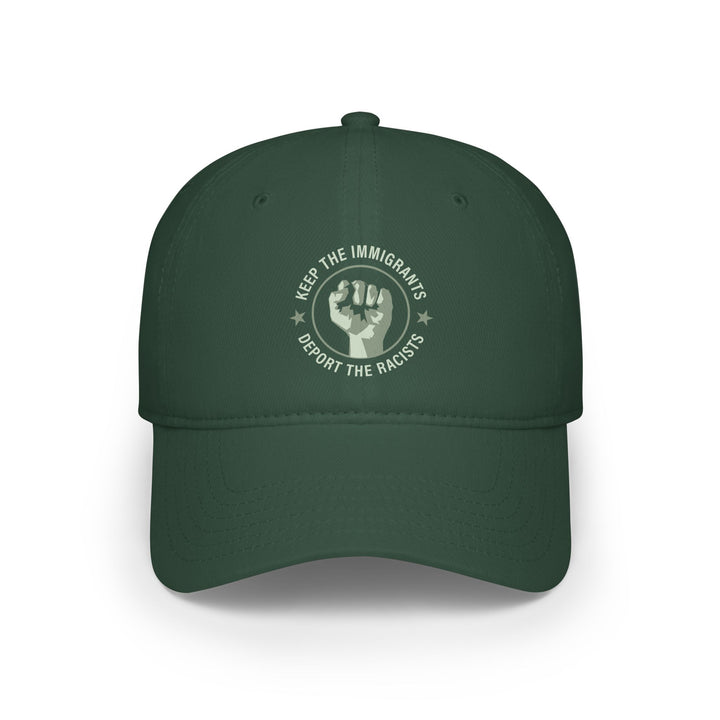 Keep The Immigrants, Deport The Racists Classic Graphic – Cotton Baseball Cap