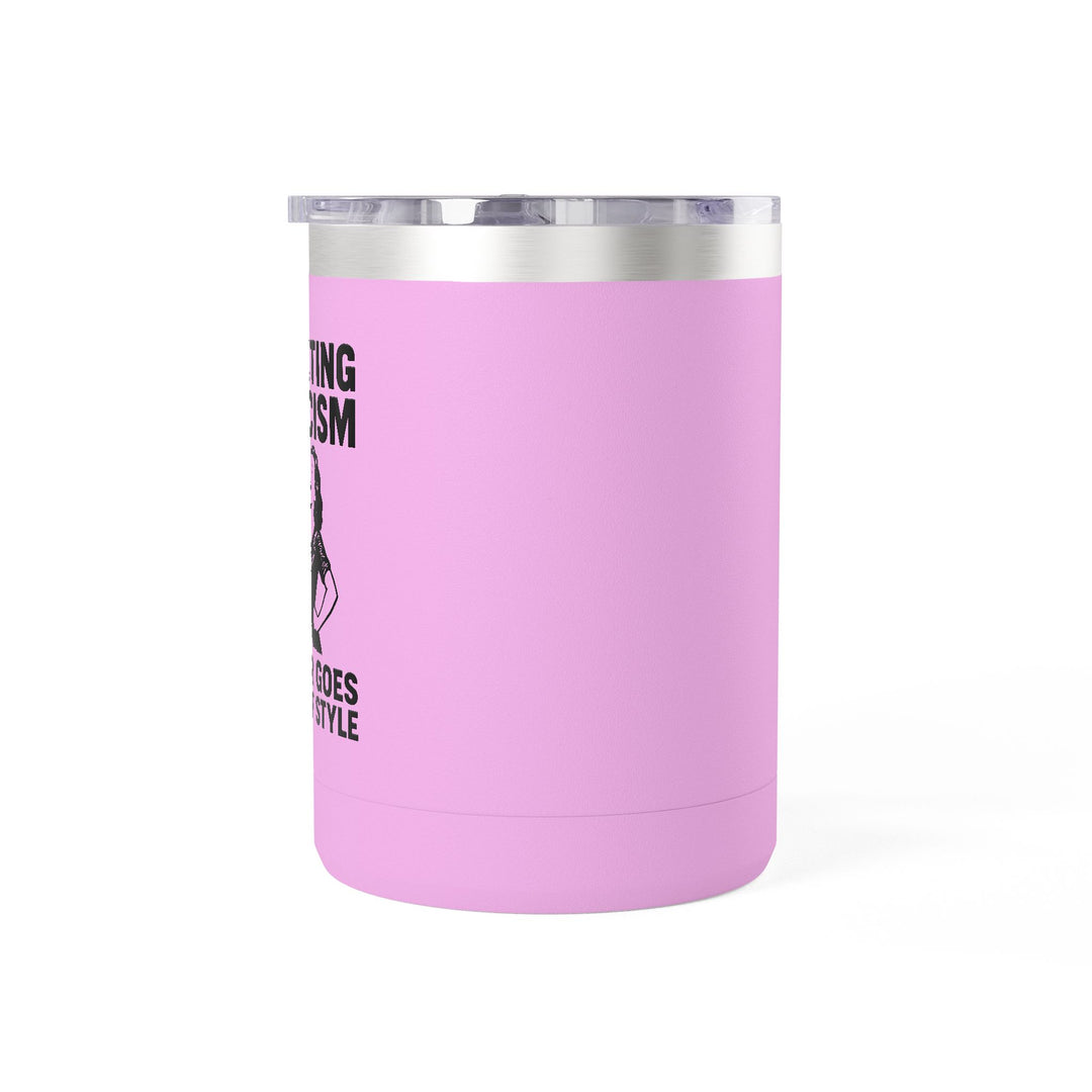 Fighting Fascism Never Goes Out of Style – Stainless Steel Travel Mug 15oz