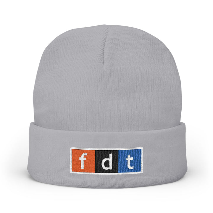 FDT NPR Style – Embroidered Knit Beanie