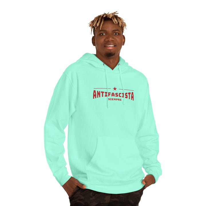 Antifascista Hoodie - International Solidarity Against Fascism - Unisex Pullover Hoodie