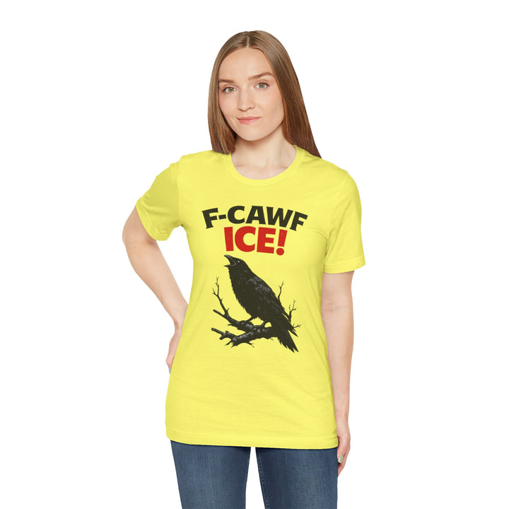 F-CAWF ICE! Crow – Unisex T-Shirt