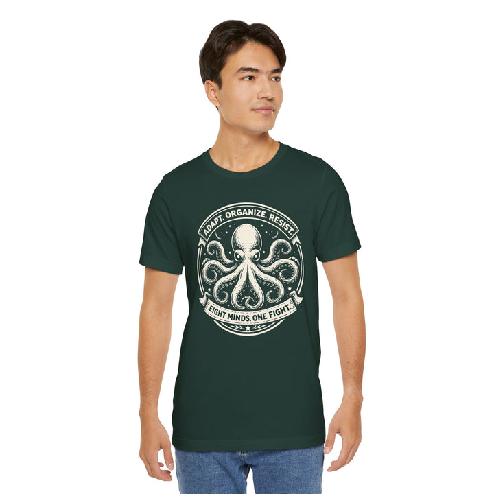 Adapt. Organize. Resist. Octopus – Unisex T-Shirt