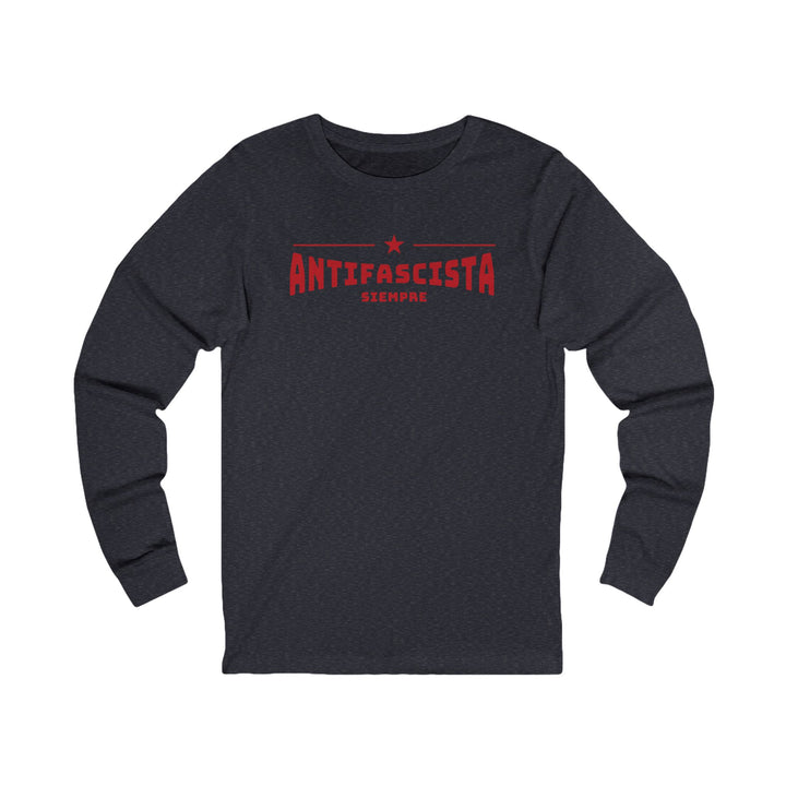 Siempre Antifascista Red Star – Unisex Long Sleeve Shirt