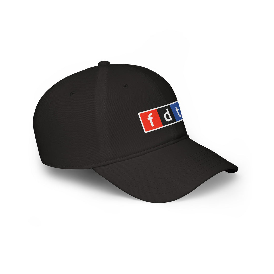 FDT NPR Radio Style Graphic – Cotton Baseball Cap
