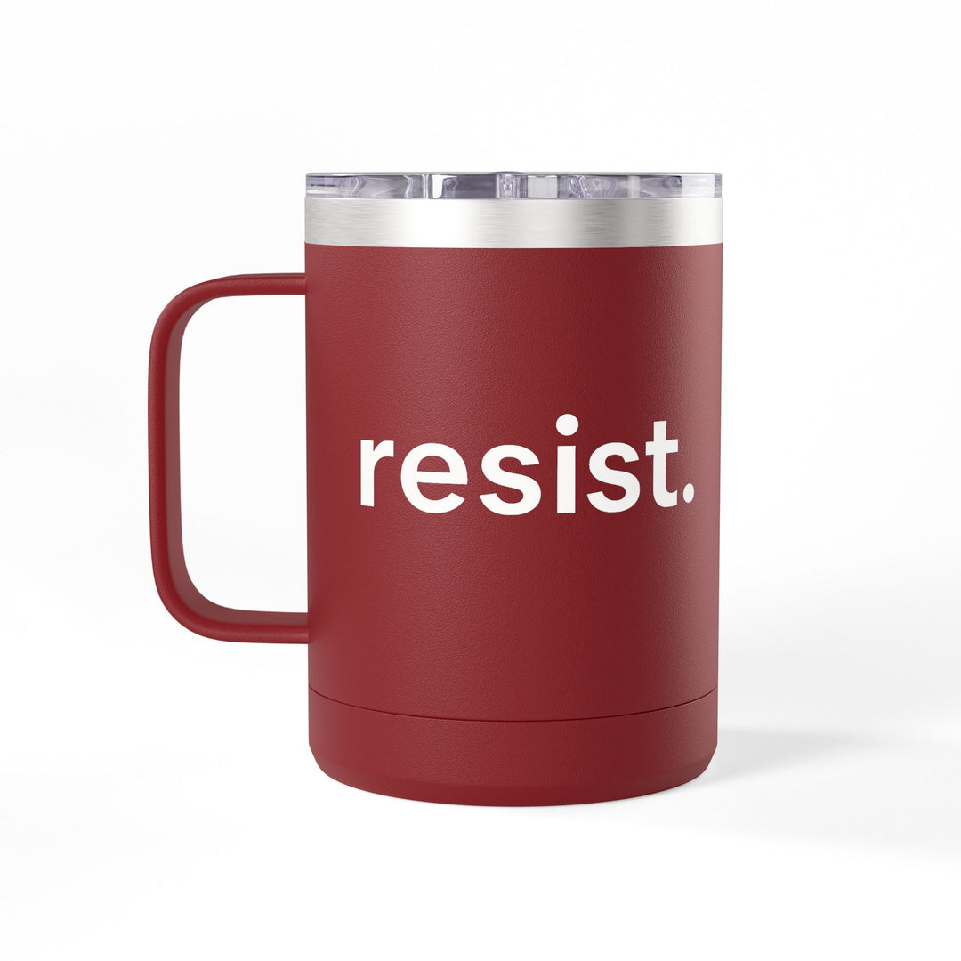 Resist. – Stainless Steel Travel Mug 15oz