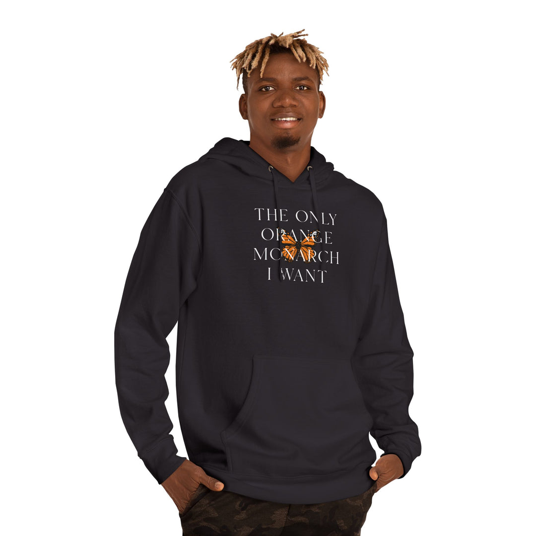The Only Orange Monarch I Want – Unisex Pullover Hoodie