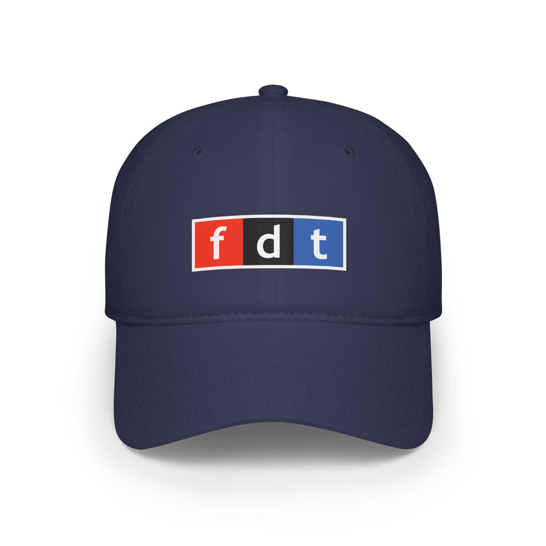 FDT NPR Radio Style Graphic – Cotton Baseball Cap