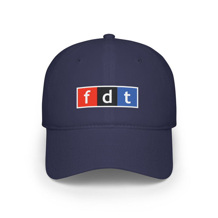FDT NPR Radio Style Graphic – Cotton Baseball Cap