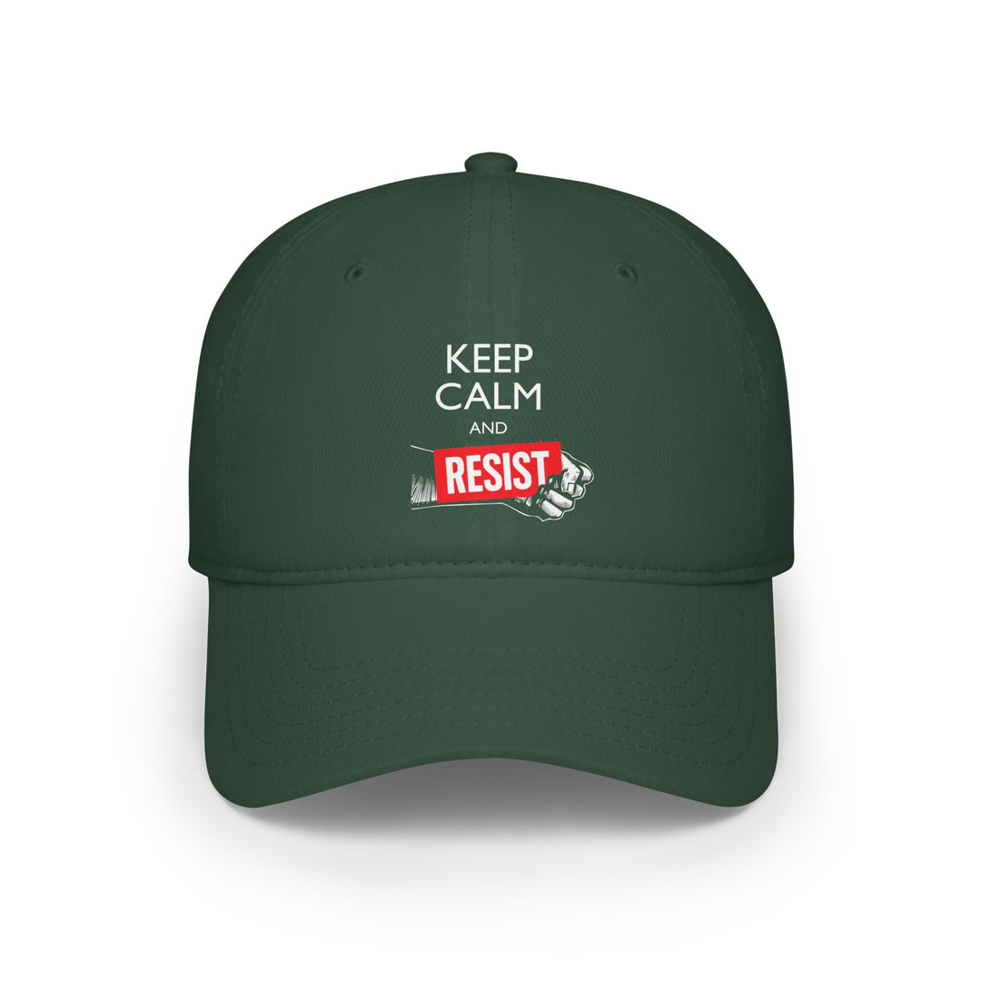 Keep Calm and Resist - Fist Graphic – Baseball Cap