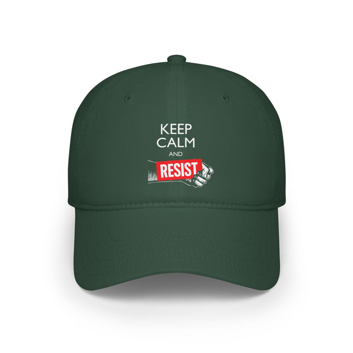 Keep Calm and Resist - Fist Graphic – Baseball Cap