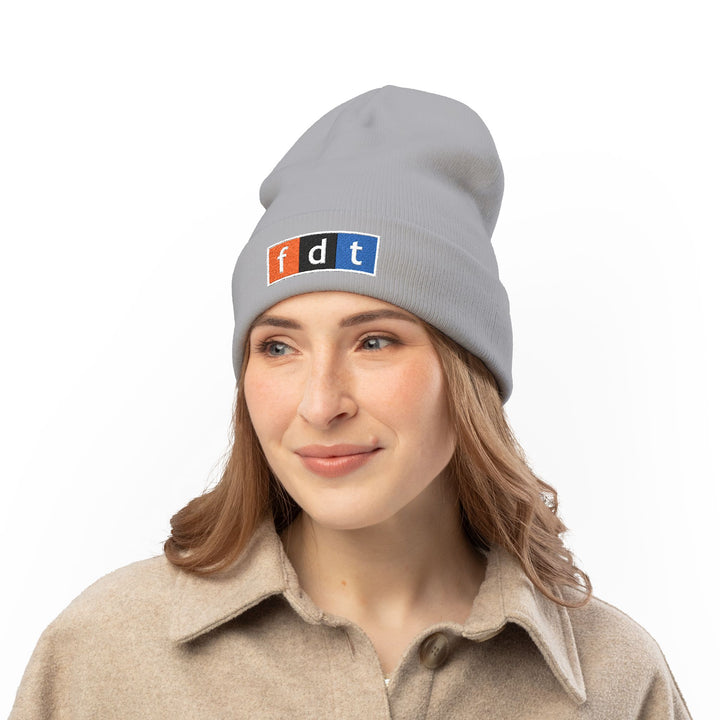 FDT NPR Style – Embroidered Knit Beanie