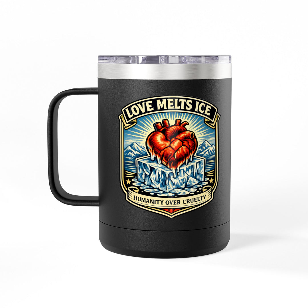 Love Melts ICE – Stainless Steel Travel Mug 15oz