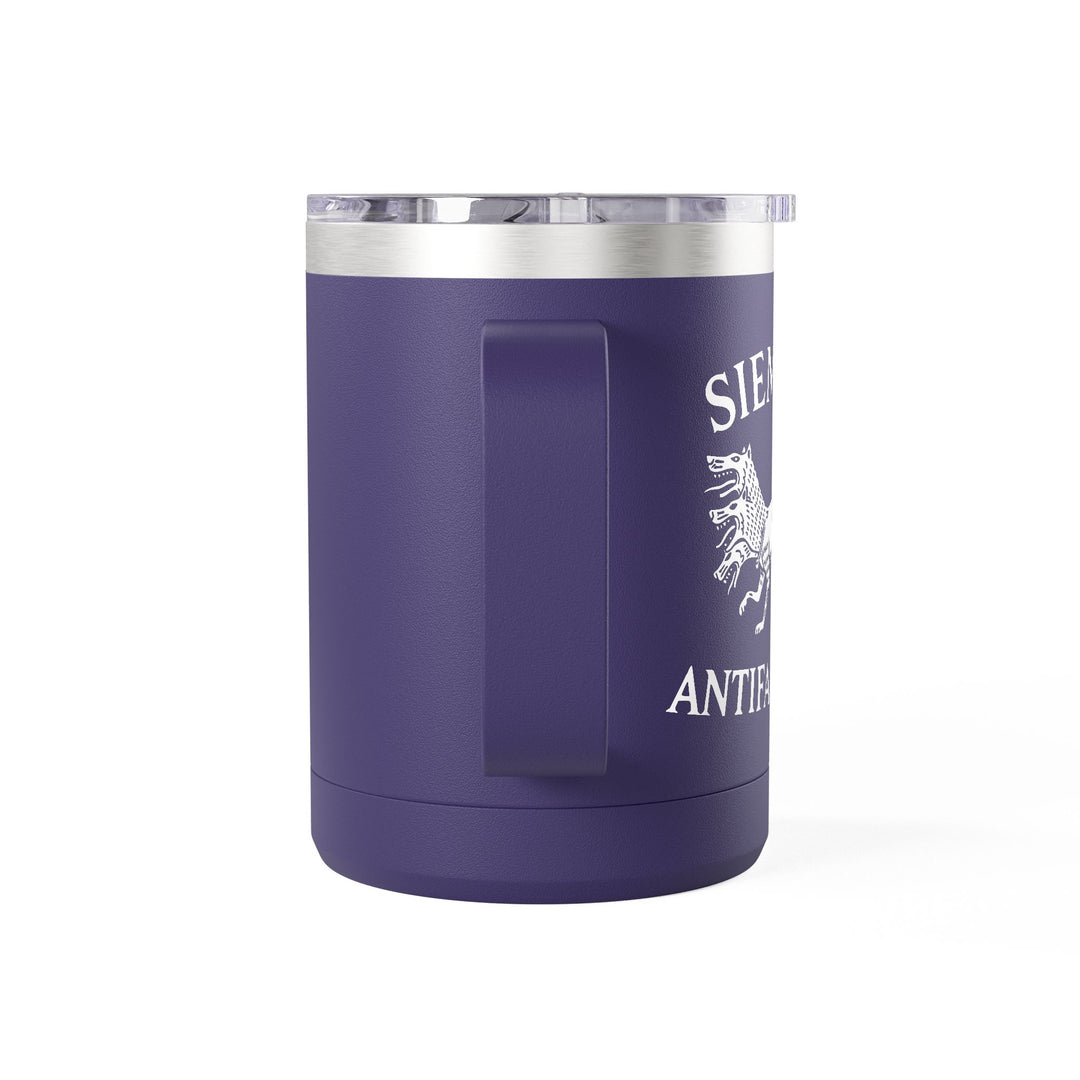 Siempre Antifascista Three-Headed Dog – Coffee Mug Tumbler, 15oz