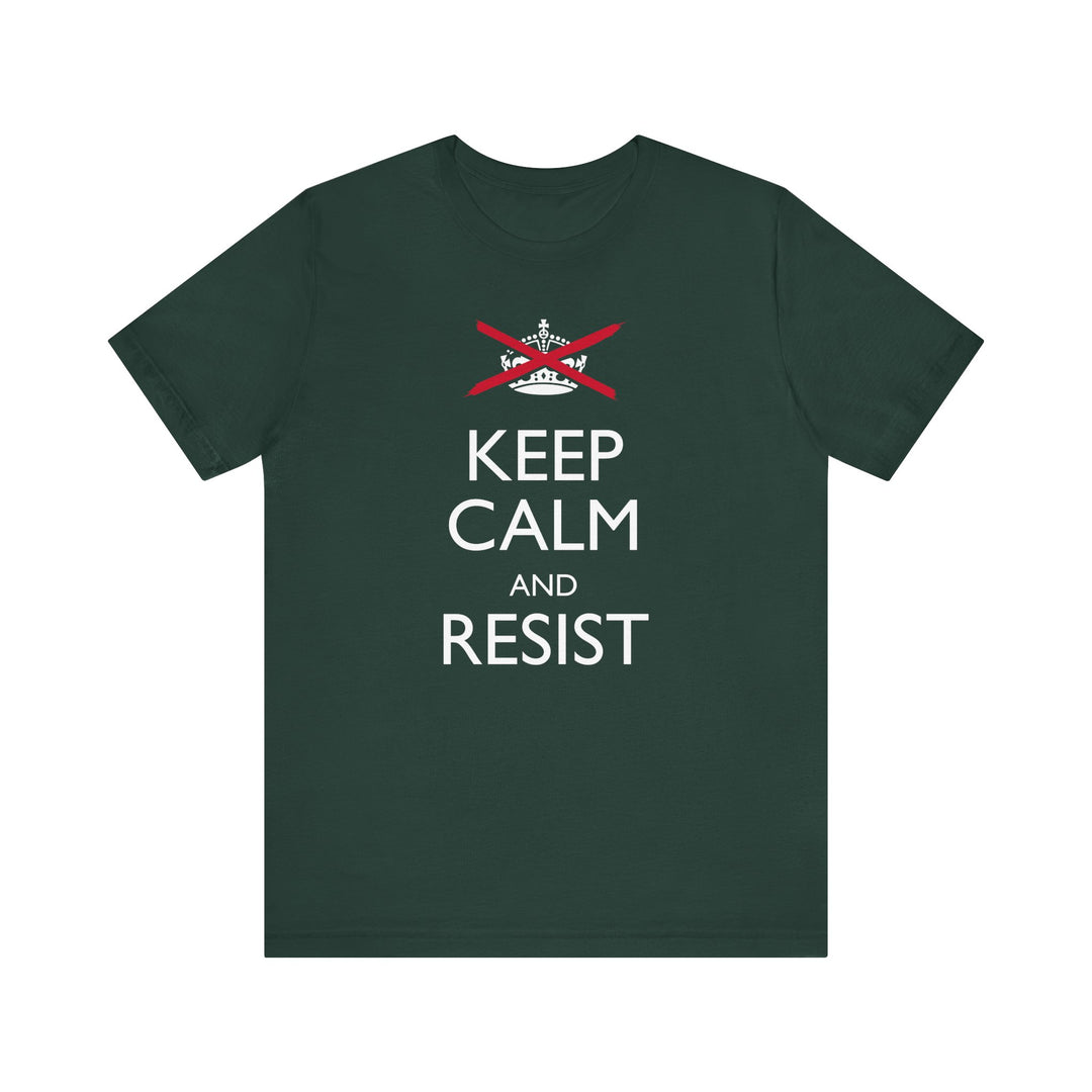 Keep Calm and Resist Classic Graphic – Unisex T-Shirt