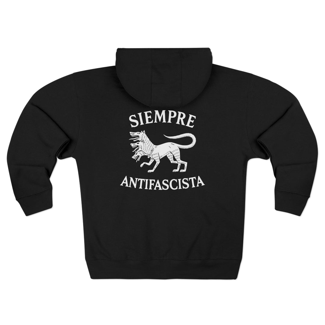 Siempre Antifascista Graphic – Unisex Zip Hoodie