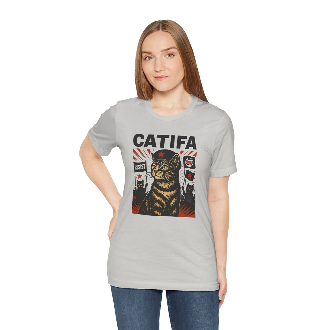 Catifa - Anti-Fascist Cat – Unisex T-Shirt
