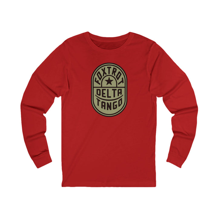 Foxtrot Delta Tango Emblem – Unisex Long Sleeve Shirt