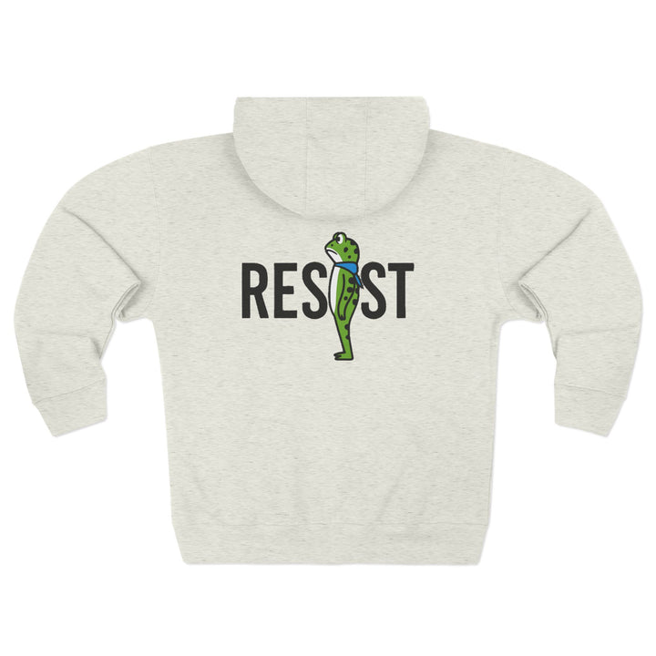 Resistance Frog – Unisex Zip Hoodie
