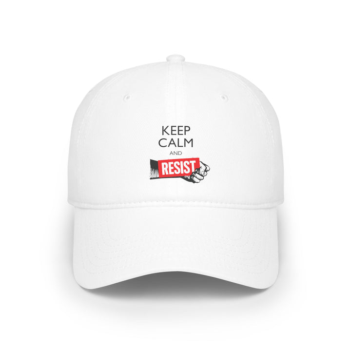 Keep Calm and Resist - Fist Graphic – Baseball Cap