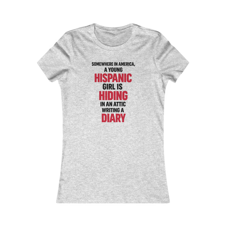 Somewhere in America - Women’s Fitted T-Shirt