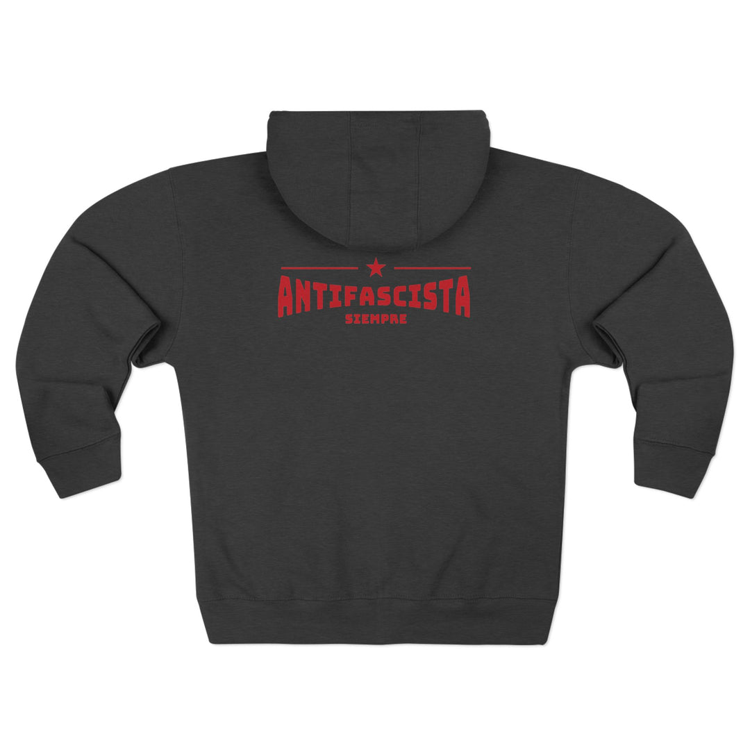 Antifascista Siempre Graphic - Unisex Zip Hoodie