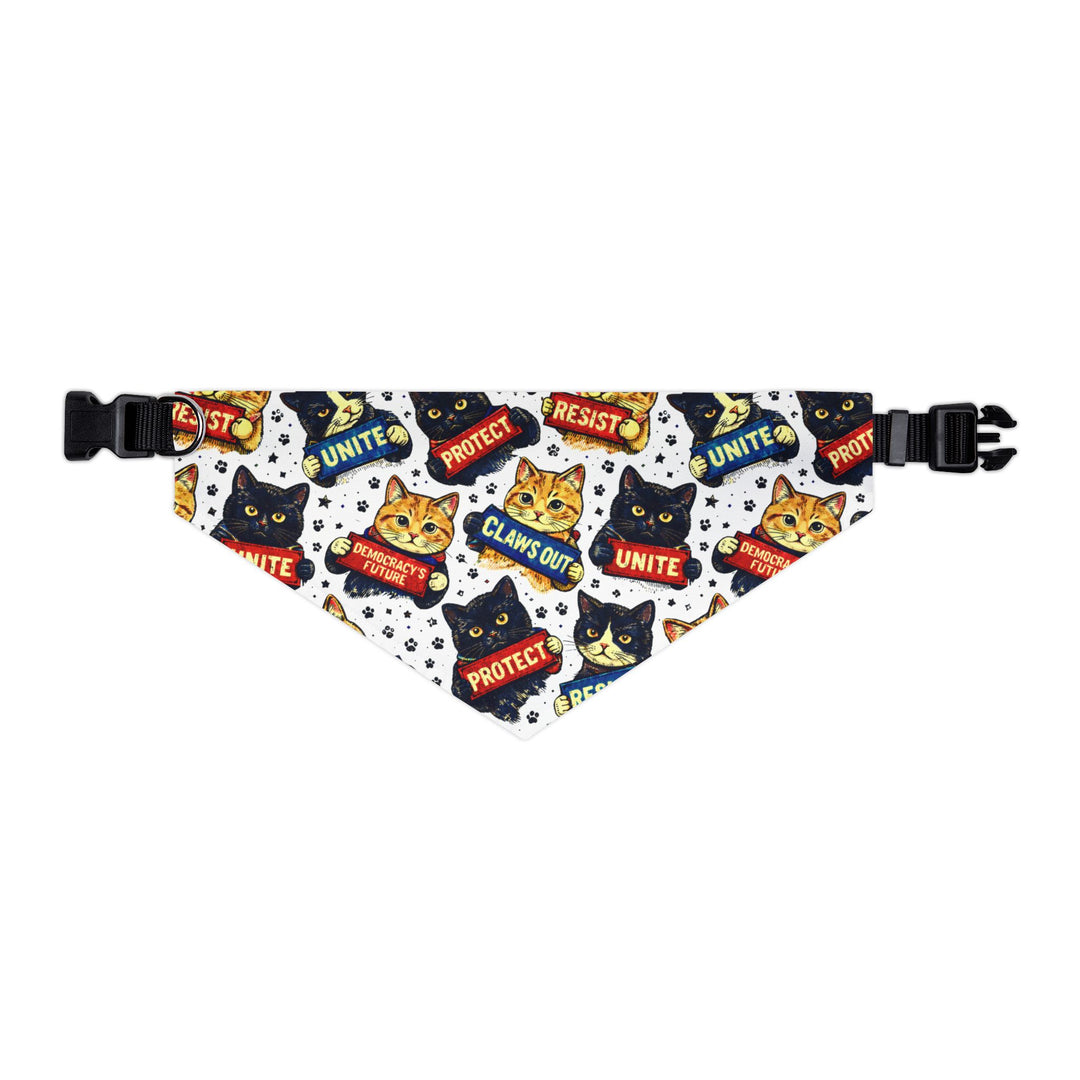 The Purr-sistence –  Pet Bandana (Clip-on)