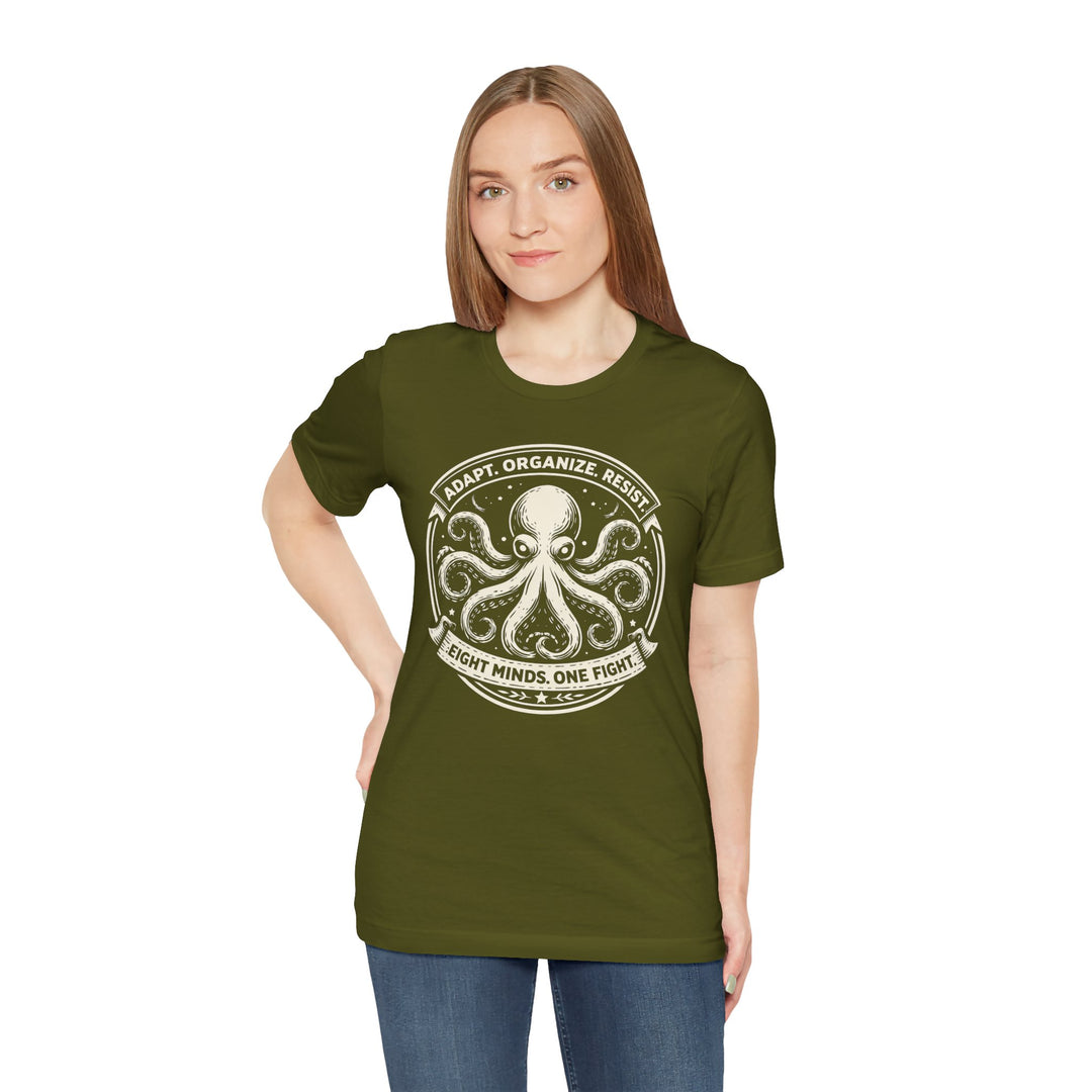 Adapt. Organize. Resist. Octopus – Unisex T-Shirt