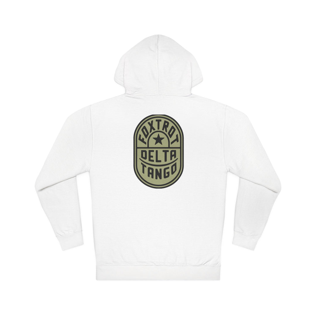 Foxtrot Delta Tango Emblem Graphic - Unisex Pullover Hoodie