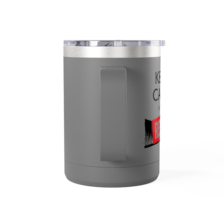 Keep Calm and Resist Graphic – Coffee Mug Tumbler, 15oz