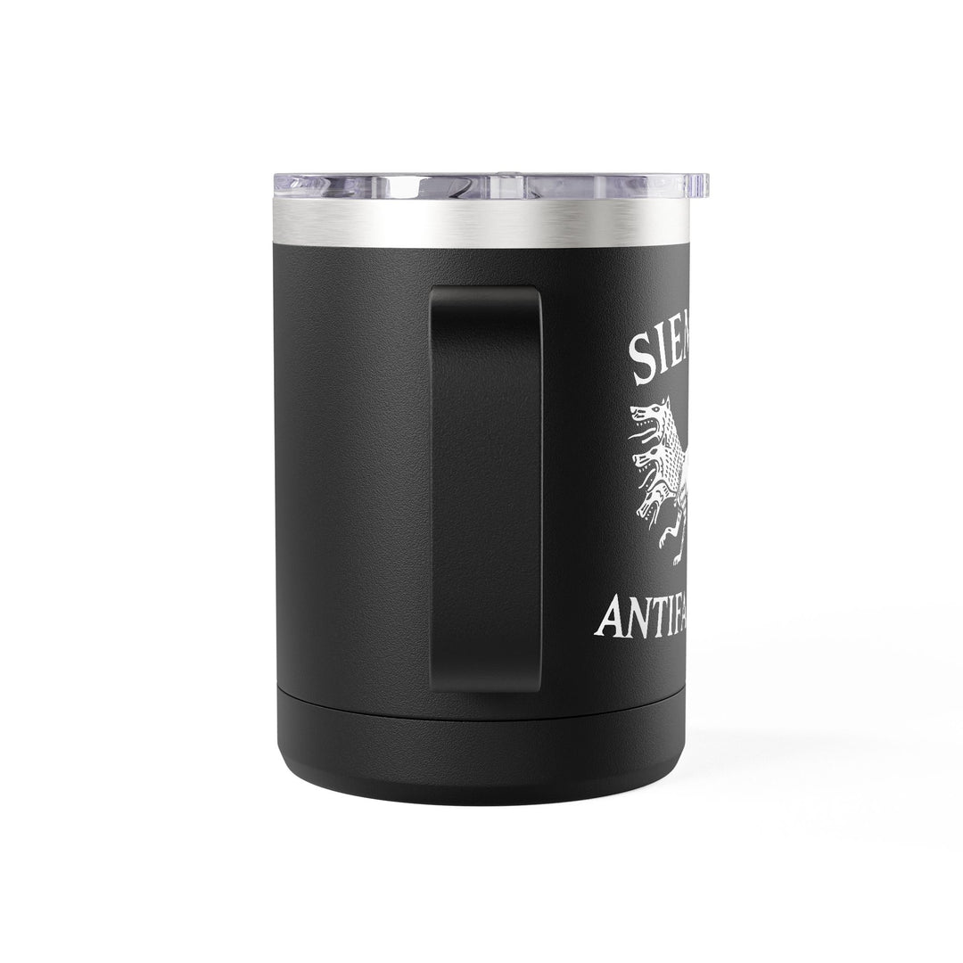 Siempre Antifascista Three-Headed Dog – Coffee Mug Tumbler, 15oz