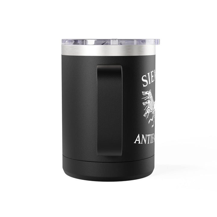 Siempre Antifascista Three-Headed Dog – Coffee Mug Tumbler, 15oz