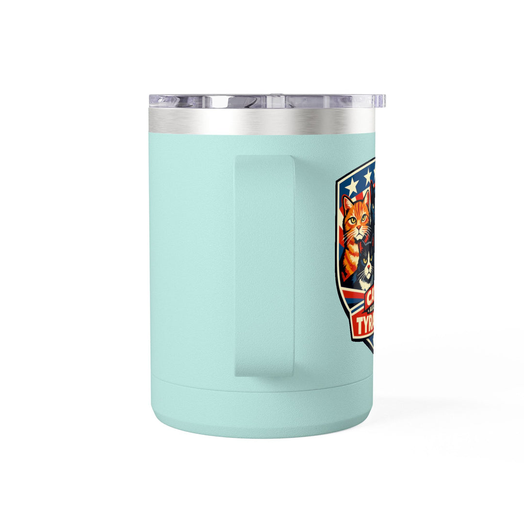 Cats Against Tyranny - 15oz Stainless Steel Travel Mug