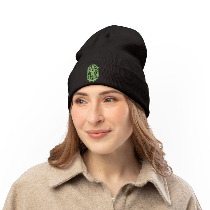 Foxtrot Delta Tango FDT – Embroidered Knit Beanie
